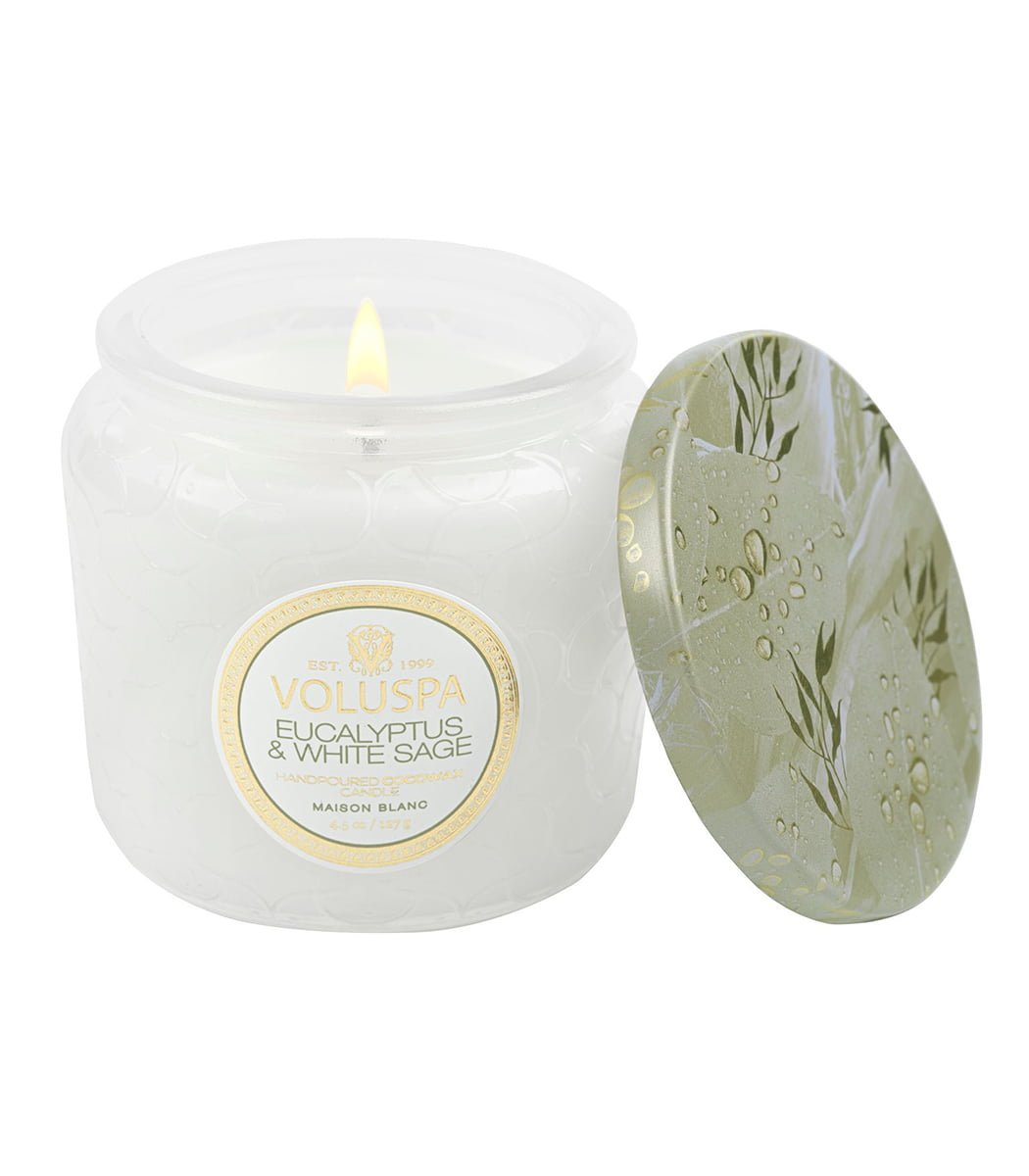 1836973.0 Eucalyptus & White Sage Petite Jar Candle - Image 1